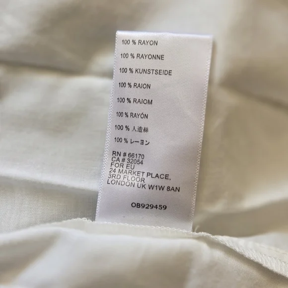 NWOT! Anthropologie Garden Party Floral White Dress - Picture 12 of 14